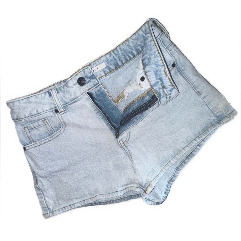 ☀️PACSUN Denim Mom Shorts light wash size 24